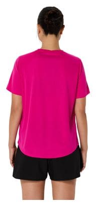 Maillot manches courtes Asics Core Run Rose Femme