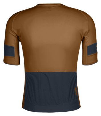 Scott Endurance Pro Trui met korte mouwen Bruin/Blauw