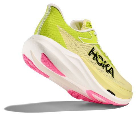 Chaussures Running Hoka Rocket X 3 Jaune/Rose Unisexe