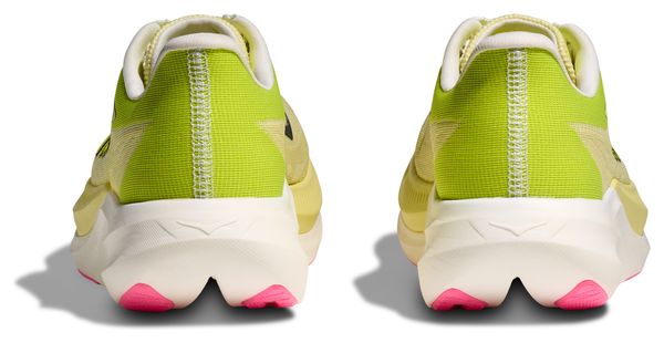 Chaussures Running Hoka Rocket X 3 Jaune/Rose Unisexe