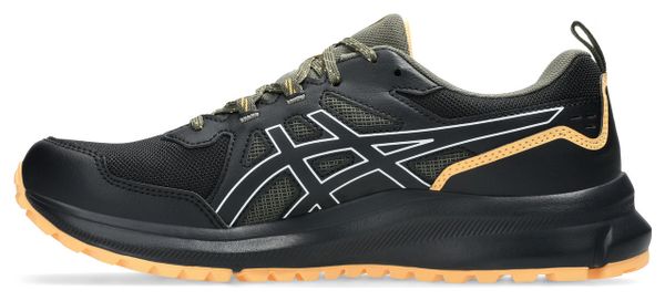 Chaussures Trail Asics Trail Scout 3 Noir/Kaki/Orange Homme