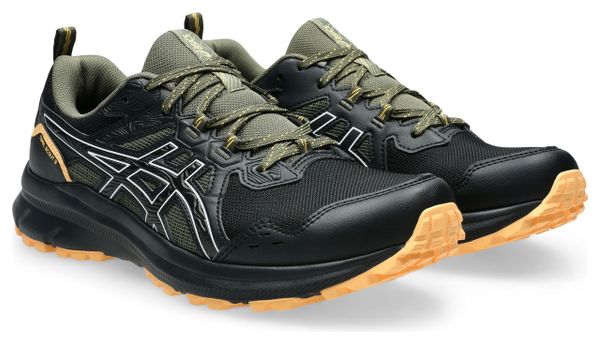 Chaussures Trail Asics Trail Scout 3 Noir/Kaki/Orange Homme