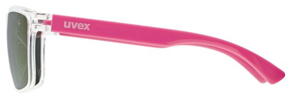 Occhiali Uvex Rookie Rosa Trasparente/Rosa Specchiato