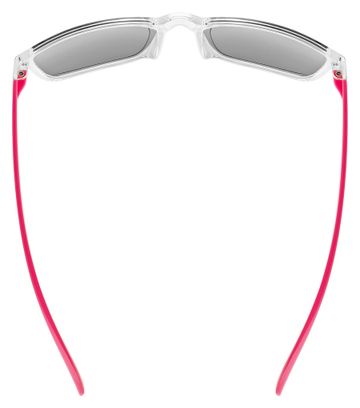 Occhiali Uvex Rookie Rosa Trasparente/Rosa Specchiato