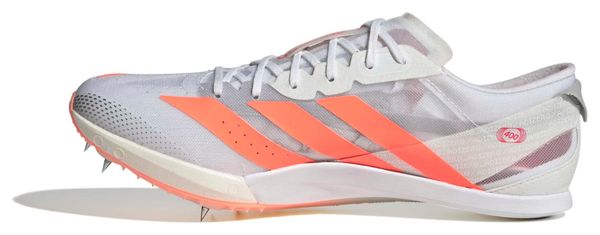 Scarpe da atletica adidas Adizero Finesse Bianco/Arancione Unisex