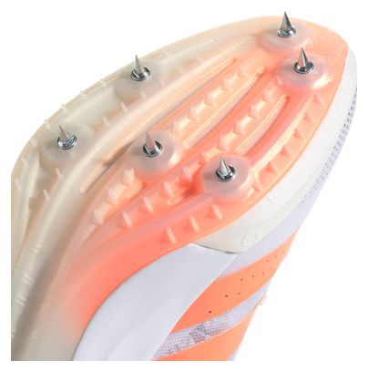 Scarpe da atletica adidas Adizero Finesse Bianco/Arancione Unisex
