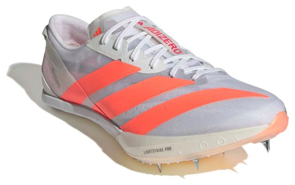 Scarpe da atletica adidas Adizero Finesse Bianco/Arancione Unisex