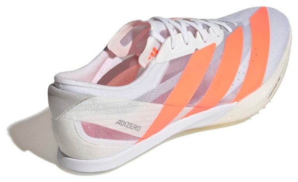 Scarpe da atletica adidas Adizero Finesse Bianco/Arancione Unisex