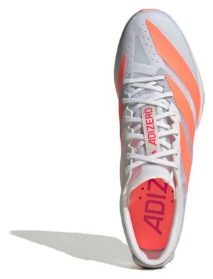 Scarpe da atletica adidas Adizero Finesse Bianco/Arancione Unisex
