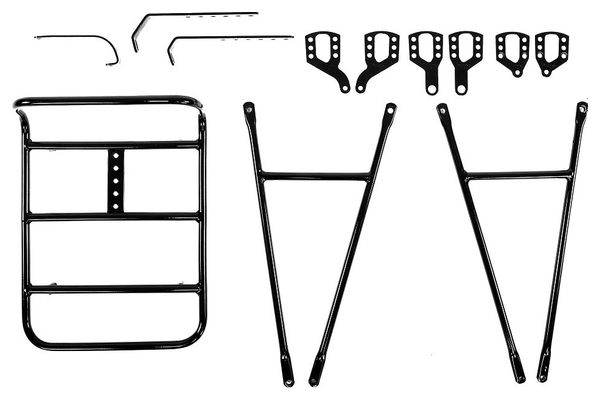 PELAGO Commuter Front Rack - Black - Medium