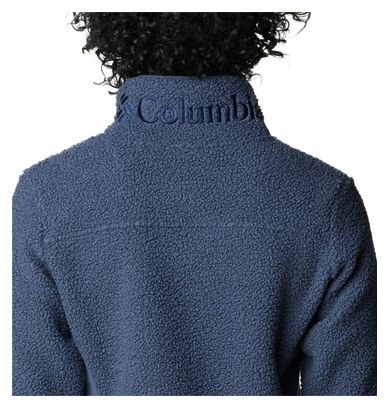 Columbia Panorama Full Zip Fleece Blue Women's L