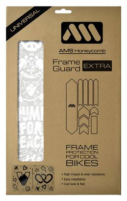 All Mountain Style Extra Pump for Peace Rahmenschutz-Kit Weiß
