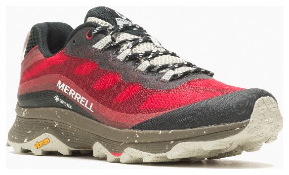 Chaussures de Randonnée Merrell Moab Speed Gore-Tex Rouge