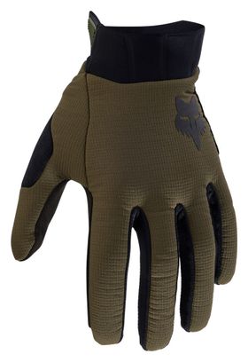 Fox Defend Fire Low-Profile khaki gloves