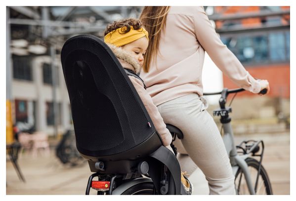 Qibbel Air Black Rack Mounted Rear Baby Seat