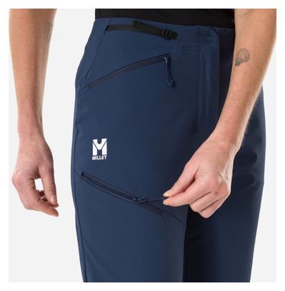 Pantaloni Millet Seneca Xcs200 blu da donna