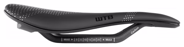 Selle WTB Gravelier DNA Rail Carbone Noir