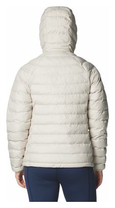 Chaqueta con capucha Columbia Powder Lite II Beige para mujer