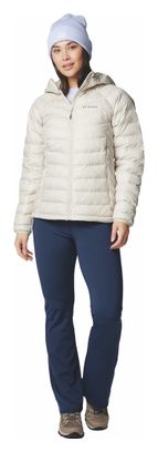 Chaqueta con capucha Columbia Powder Lite II Beige para mujer