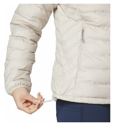 Chaqueta con capucha Columbia Powder Lite II Beige para mujer