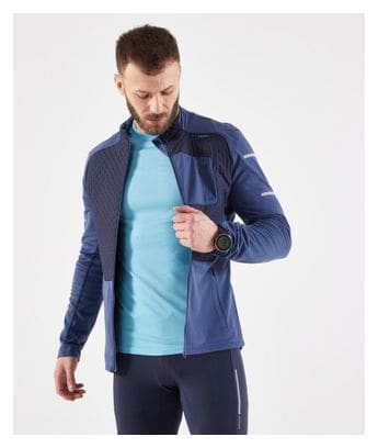 Running Jacket Kiprun Run 900 Warm Blue