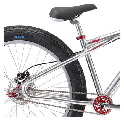 Wheelie Bike SE Bikes Fat Quad 26'' Plus Argent High Polish 2021