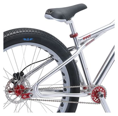 Wheelie Bike SE Bikes Fat Quad 26'' Plus Argent High Polish 2021