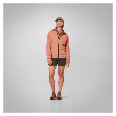 Giacca antivento Salewa Pedroc Wind Light rosa da donna