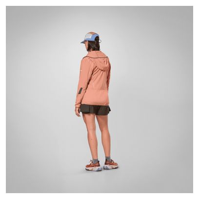 Giacca antivento Salewa Pedroc Wind Light rosa da donna