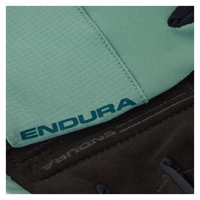 Guantes cortos Endura Loop verdes