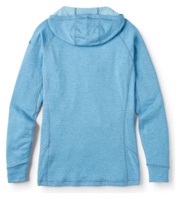 Felpa con cappuccio RAB Nexus blu da donna 