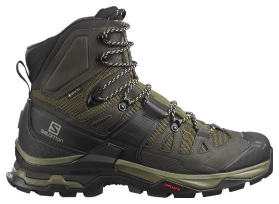 Chaussures de Randonnée Salomon Quest 4 GTX Khaki Noir Homme