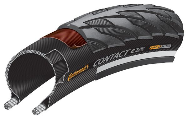 Pneu Continental Contact 700 mm Tubetype Rigide SafetySystem E-Bike e50