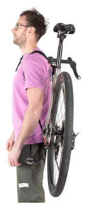 Harnais de Transport Restrap Hike A Bike Harness Noir