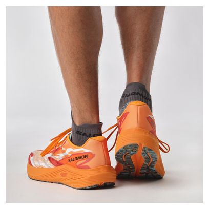 Chaussures de Running Salomon Aero Volt Orange / Rouge / Bleu