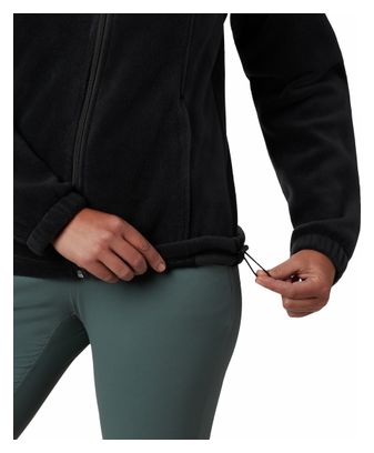 Columbia Benton Springs Giacca in polare da donna con zip intera Nero