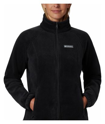 Columbia Benton Springs Giacca in polare da donna con zip intera Nero