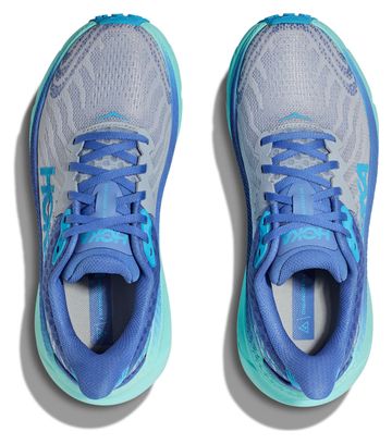 Hoka Challenger 7 Trailrunning-Schuh Blau Damen