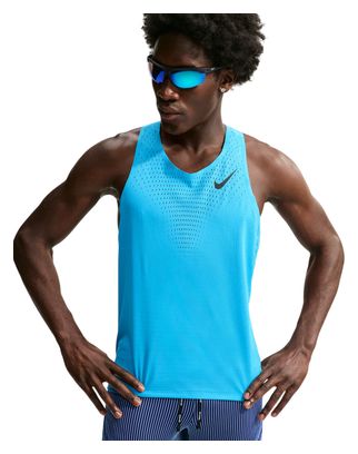 Canotta Nike AeroSwift blu da uomo