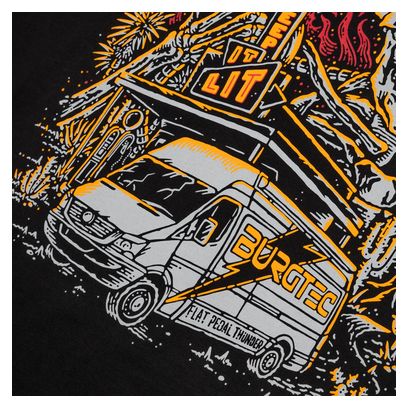 Burgtec Keep It Lit Black Unisex T-Shirt