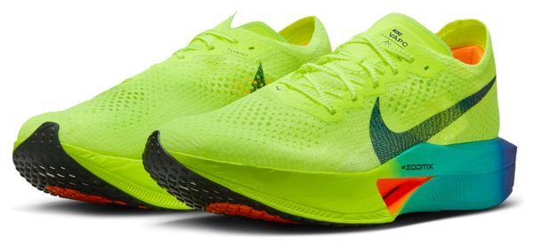 Chaussures Running Nike Vaporfly 3 Jaune/Bleu Homme