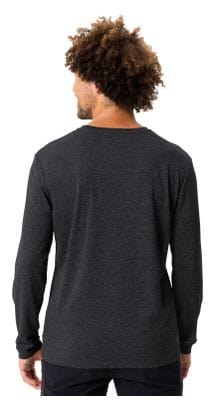 Heren Vaude Essential T-shirt lange mouwen Zwart
