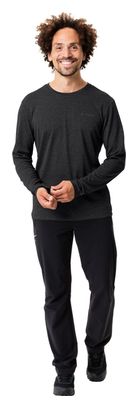 Heren Vaude Essential T-shirt lange mouwen Zwart