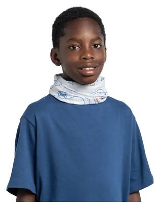 Buff CoolNet UV Halsband Grau Kinder