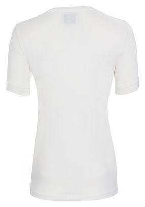 LeBram Women's Short Sleeve Marshmallow White T-Shirt