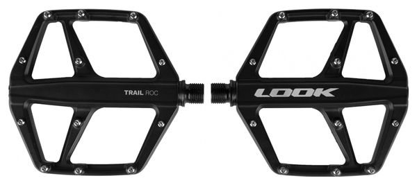 Look Trail Roc Flachpedale Schwarz