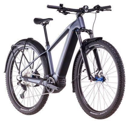 Cube Reaction Hybrid Pro 800 Allroad Electric Hardtail MTB Shimano Deore/Deore XT 12S 800 Wh 27.5'' Metallic Grey 2025