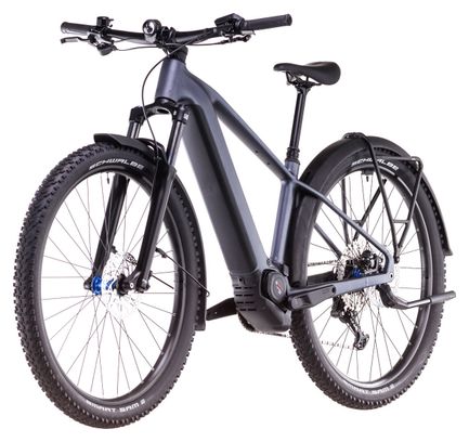 Cube Reaction Hybrid Pro 800 Allroad Electric Hardtail MTB Shimano Deore/Deore XT 12S 800 Wh 27.5'' Metallic Grey 2025