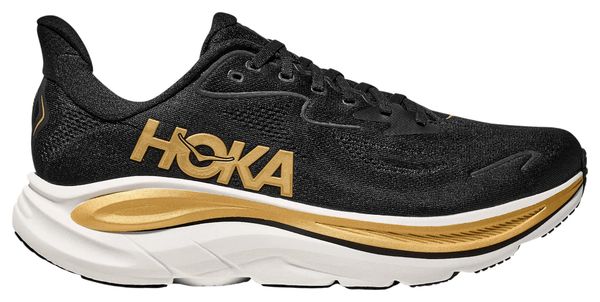 HOKA CLIFTON 10 ブラック/ゴールド　ワイド26cm Hoka Clifton 10 Running Shoes Black/Gold Men | Alltricks.com