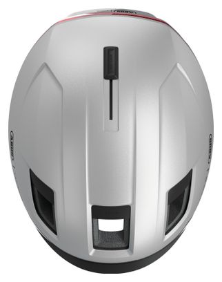 Abus HYP-E Gleam Silver City Helm